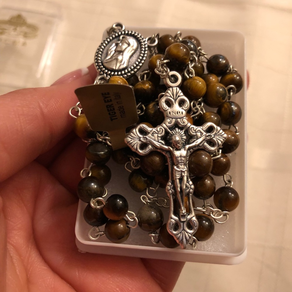 Rosary - Tiger Eye